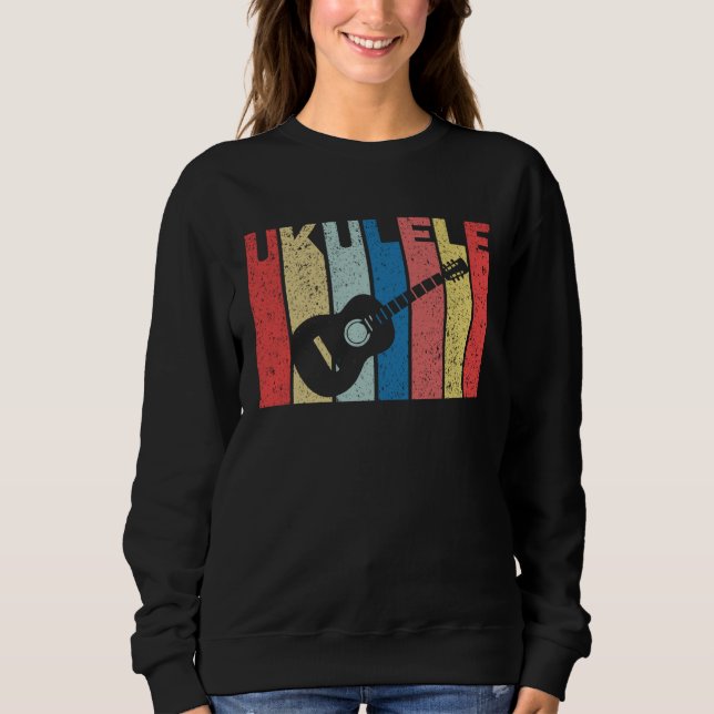 Moletom Cute Uke Tees  Ukulele Player (Frente)