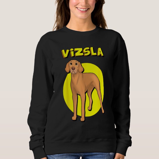 Moletom Cute Vizsla (Frente)