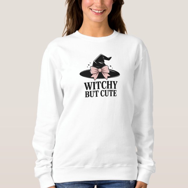 Moletom Cute Witchy Halloween (Frente)