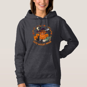 Moletom Cute Witchy Mood Halloween Vaca das Terras Altas G