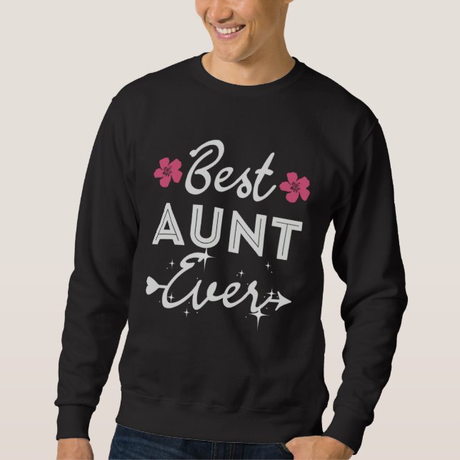 Moletom Cutest Auntie Mother s Apparel Woman Aunt Auntie (Frente)