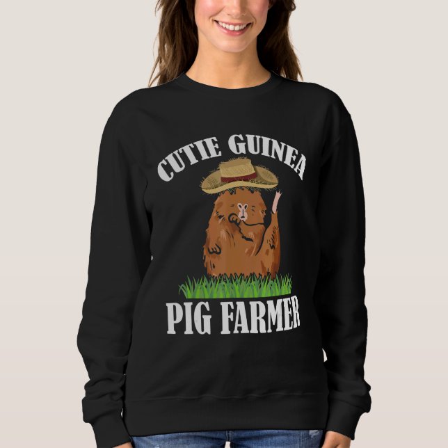 Moletom Cutie Guinea Pig Farmer Pig Owner Animals Cavy Pet (Frente)