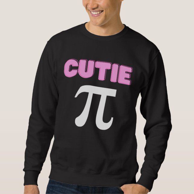 Moletom Cutie Pi Funny Math Joke Geek Cute Pi Day (Frente)