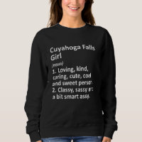 Cuyahoga Falls Girl Oh Ohio Funny City Home Roots