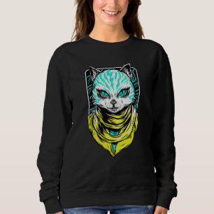 Moletom Cyber Punk Cat