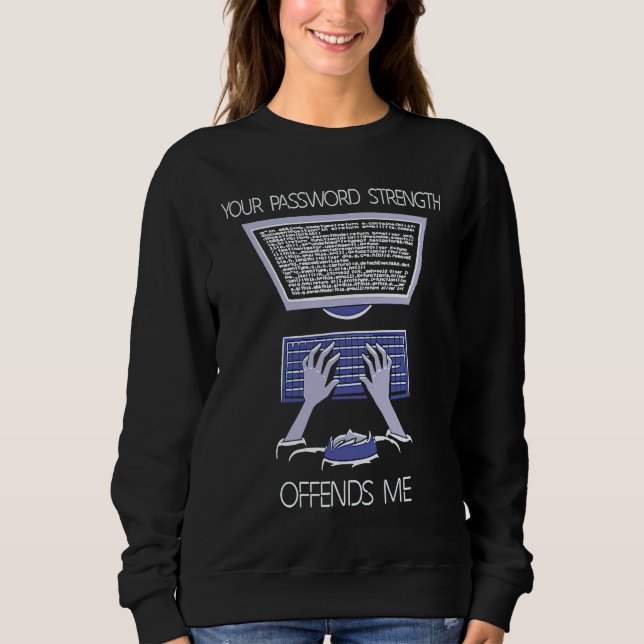 Moletom Cyber Security Expert I computer engineer for ethi (Frente)