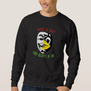 Moletom Cyber Security Expert Linux Penguin Como Hacker