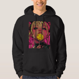 Moletom Cyberpunk Bitmoney Waifu Crypto Anime Hoodie