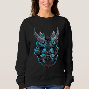 Moletom Cyberpunk Oni Demon 2