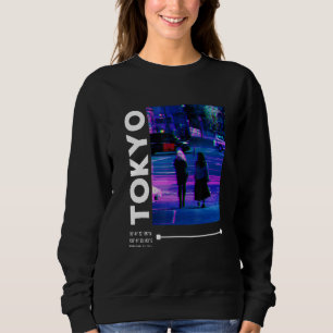 Moletom Cyberpunk Tokyo Streetwear Aesthet Japonês