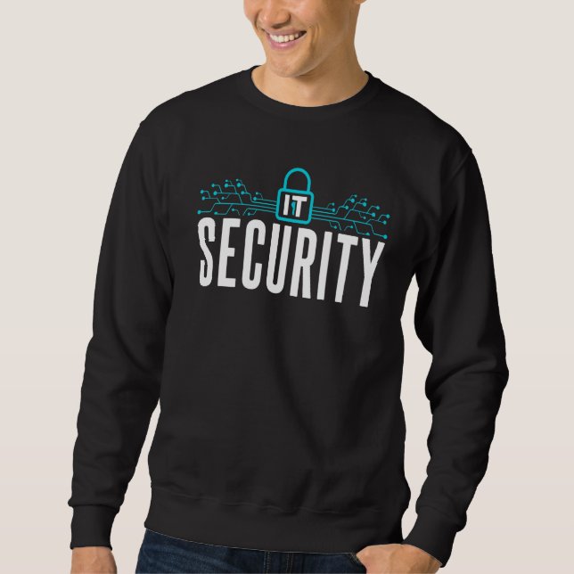 Moletom Cybersecurity Hacker de Segurança de Ti Hacker de  (Frente)