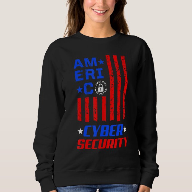 Moletom Cybersecurity IT Analyst Certified Tech Security 1 (Frente)