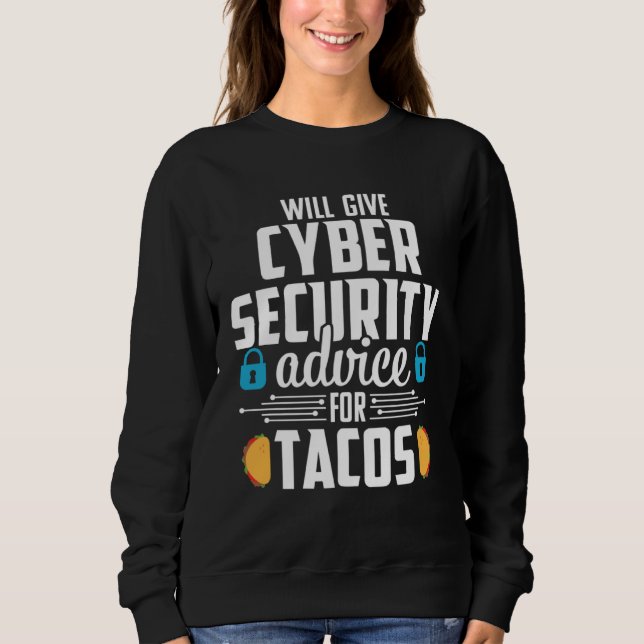 Moletom Cybersecurity  Taco Computer Professional Engineer (Frente)