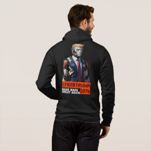 Moletom CyberTrump 2076   Tornar Excelente Marte Novamente