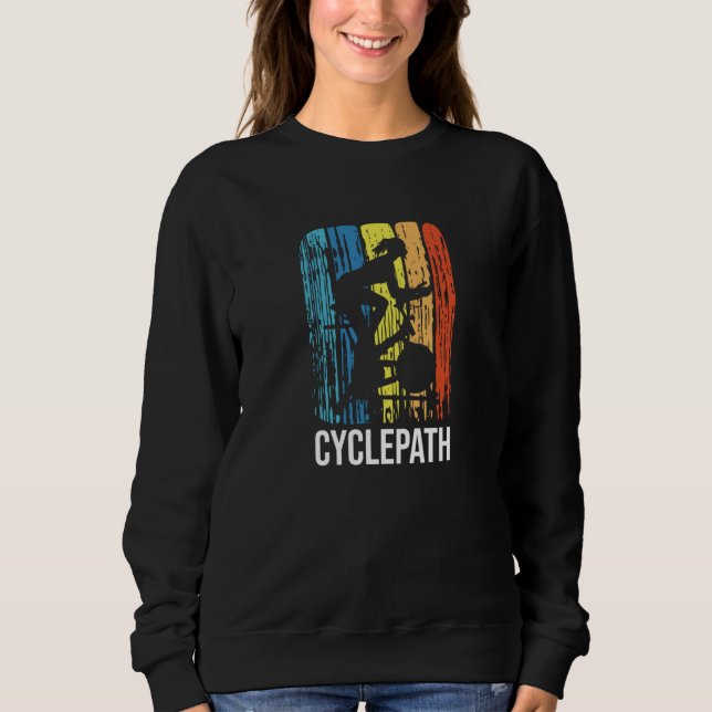 Moletom Cyclepath  Cycling and spin bike class woman  1 (Frente)
