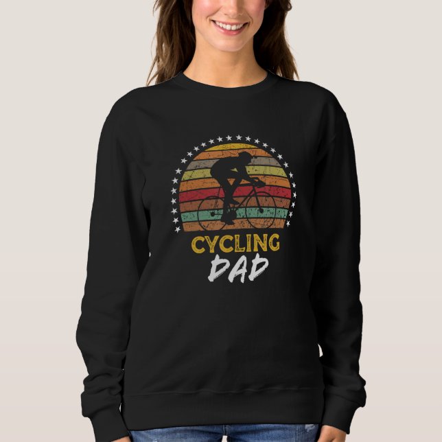 Moletom Cycling Biking Dad Father Bike Rider Graphic (Frente)