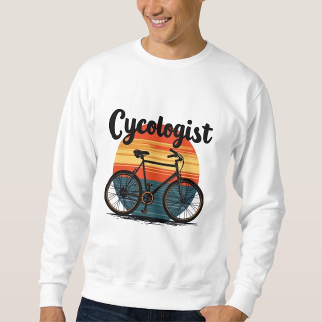 Moletom Cycologista: Energetic Biker Tee - for Cycling (Frente)