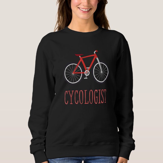 Moletom Cycologista Lady Cycling Road Bike Cyclist Triathl (Frente)