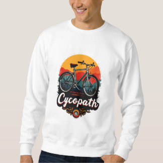 Moletom Cycopath: Bike Energetica e Gráfico do pôr do sol