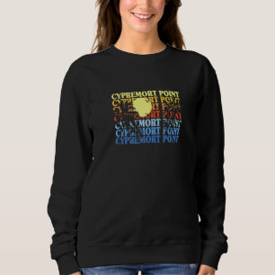 Moletom Cypremort Point Louisiana Beach La Beach Bum Us Ci