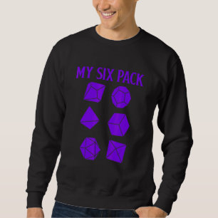 Moletom D20 Dice Rpg Dragon Gamer Check Out My Six Pack D