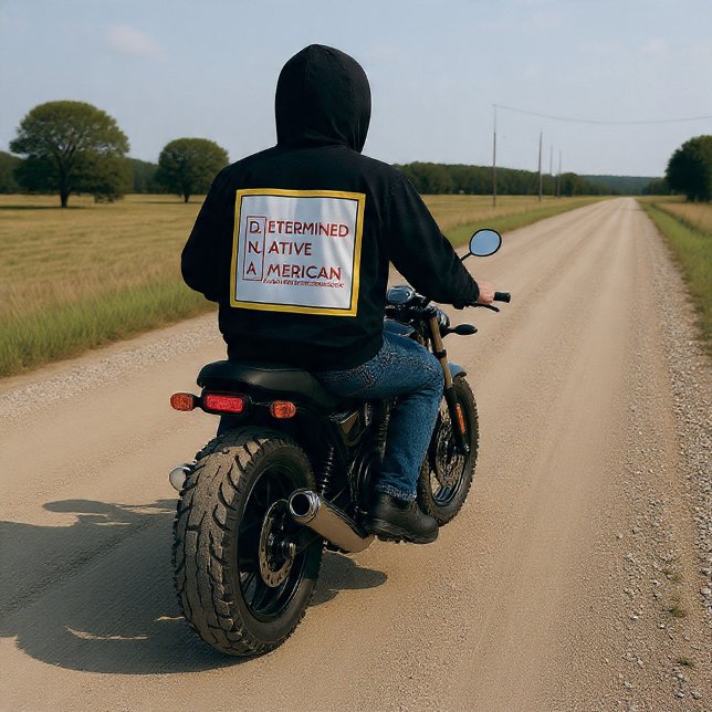 Moletom D.N.A - Determinado nativo americano (y) (Criador carregado)