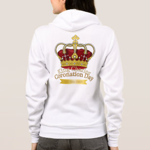Moletom da bandeira Union Jack do Rei Charles III