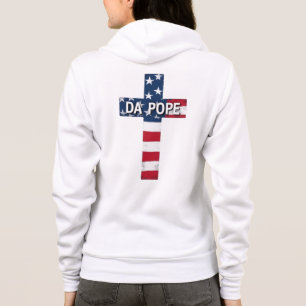 Moletom DA POPE - Primeiro Papa Americano, Primeiro Santo 