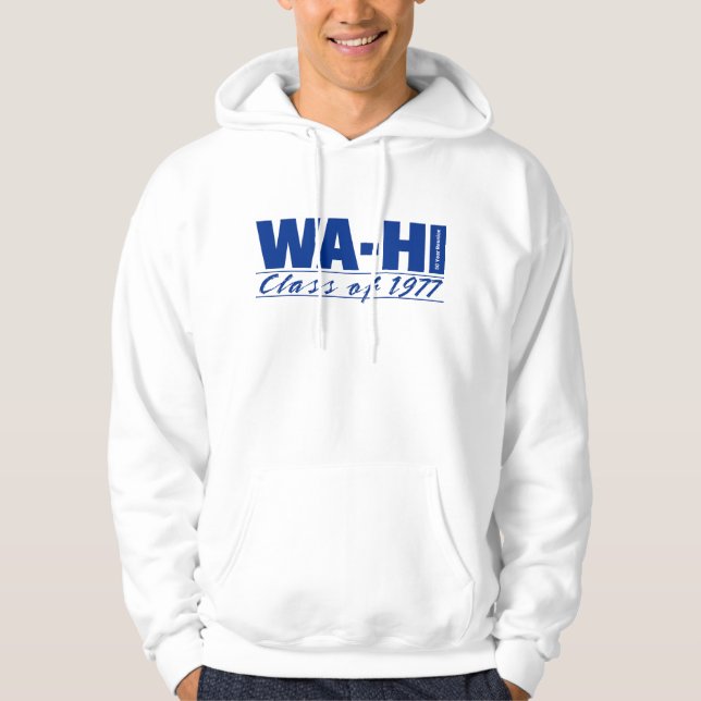 Moletom da Turma de 1977 Wa-Hi (Frente)