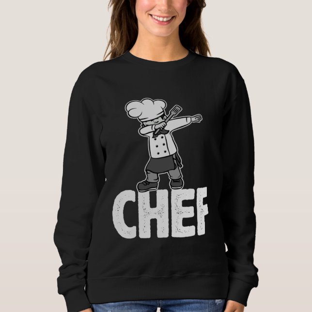 Moletom Dab Dabbing Chef Cooking Guru  Cook Retro Culinary (Frente)