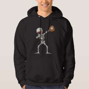 Moletom Dab Skeleton Dabbing Skeleton Baseball Boys Hallo