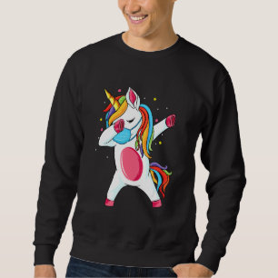 Moletom Dab Unicorn Dabbing Unicorn Mouth Guarda Brething