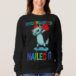 Moletom Dabbing Axolotl Graduation Kindergarten Nails