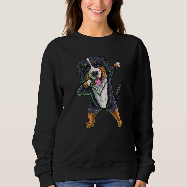 Moletom Dabbing Bernese Mountain Dog Premium (Frente)
