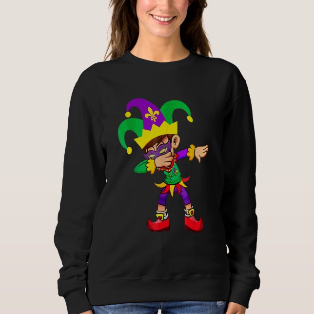 Moletom Dabbing Boy Mardi Gras (Frente)