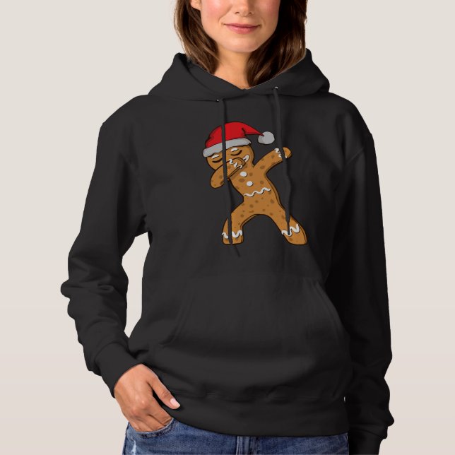 Moletom Dabbing Dab Gingerbird Man Christmas (Frente)
