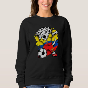 Moletom Dabbing Dalmatian Equador Futebol Fãs Do Equador