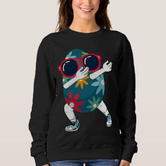 Moletom Dabbing Easter Egg Sunglasses Easter Sunday Day K