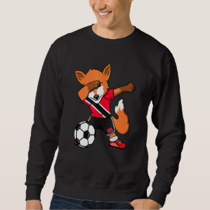 Moletom Dabbing Fox Trinidad E Tobago Soccer Fans Jersey