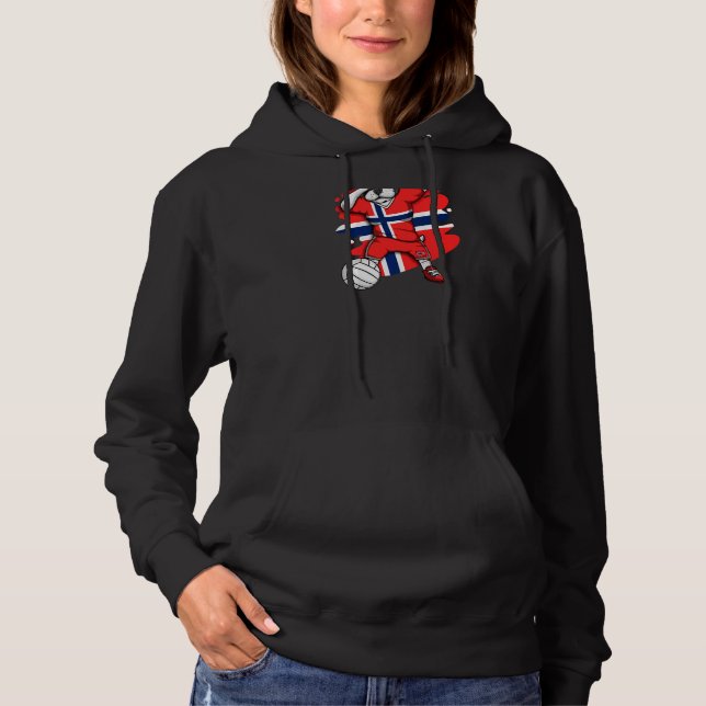 Moletom Dabbing French Buldogue Norway Voleibol Jerse (Frente)