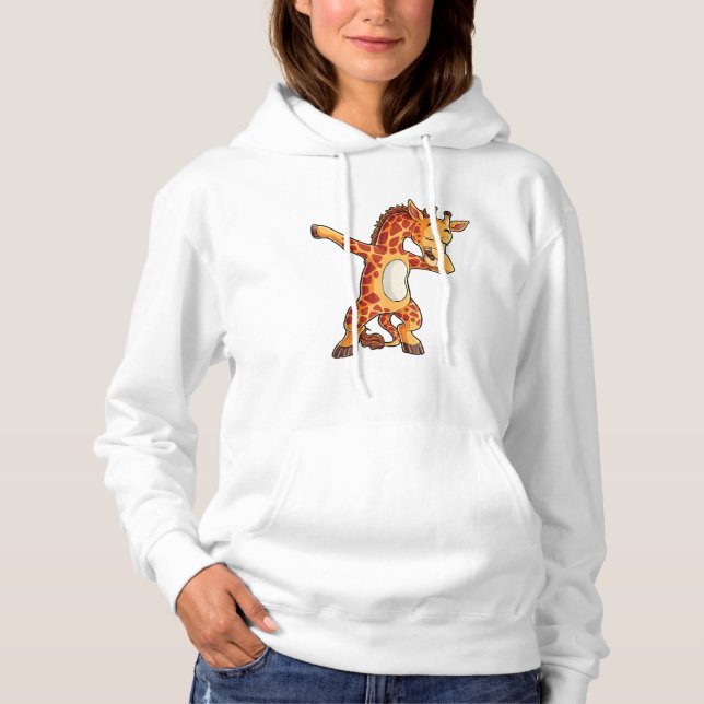 Moletom Dabbing Giraffe T shirt Girafas Funny Dab Dance T (Frente)