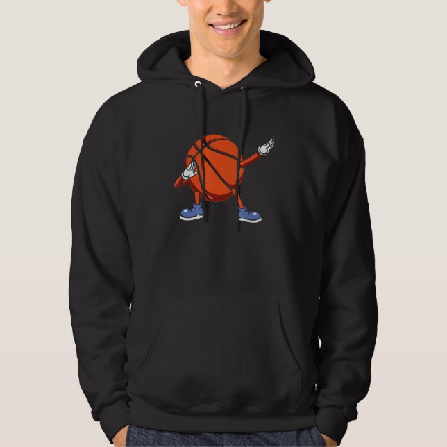 Moletom Dabbing jogador de basquetebol (Frente)