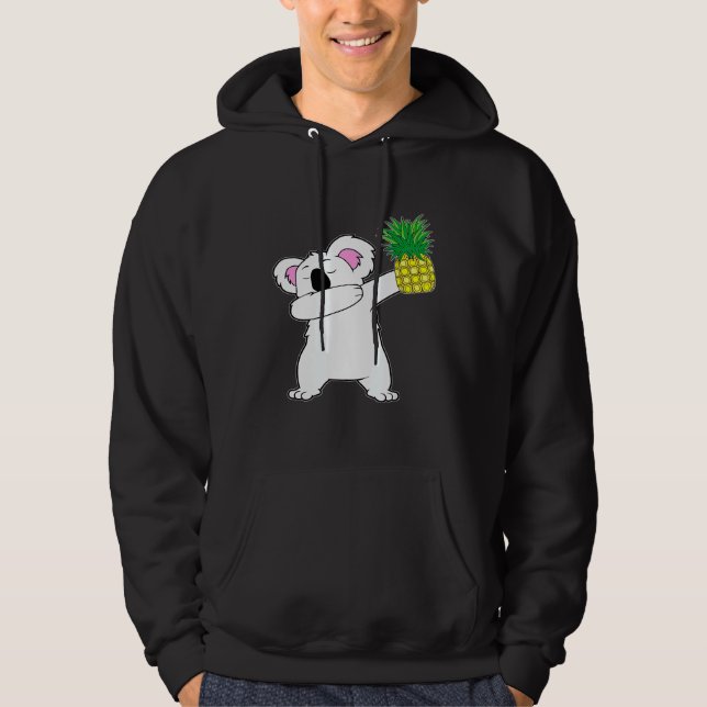 Moletom Dabbing Koala Bear Pineapple Aloha Beach Havaí (Frente)