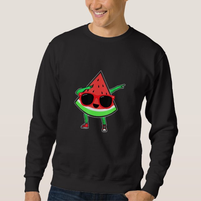 Moletom Dabbing Melon Watermelon Summer Melon Dabbing Wate (Frente)