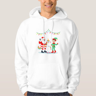 Moletom Dabbing Papai Noel Elfo Unicórnio Natal Crianças M