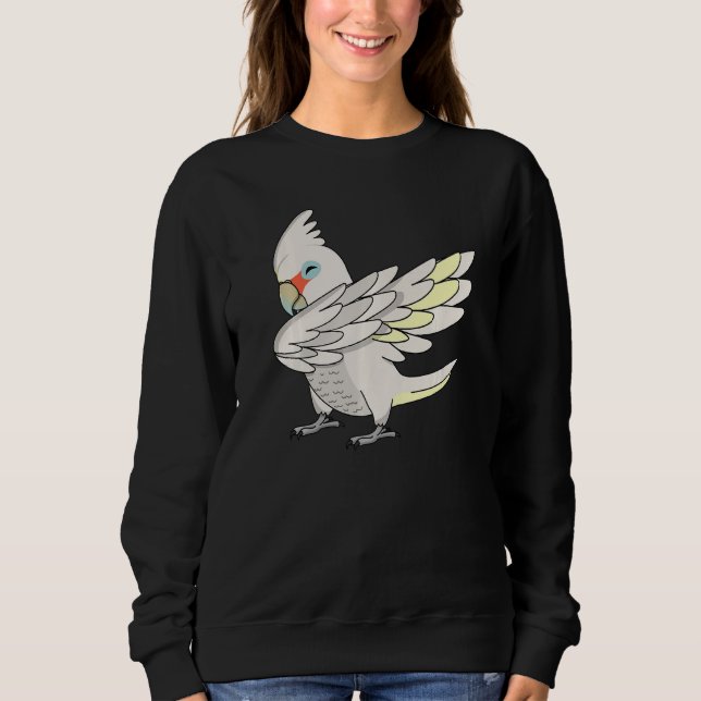 Moletom Dabbing Parrot I Goffins Cockatoo (Frente)