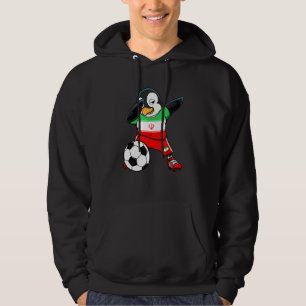 Moletom Dabbing Penguin Iran Soccer Fans Jersey S