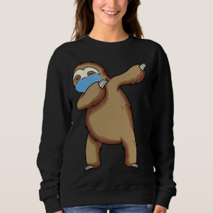 Moletom Dabbing Sloth with Face Mask