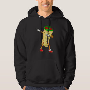 Moletom Dabbing Taco Cinco De Mayo Engraçado Comida mexica