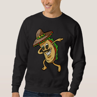 Moletom Dabbing Taco CinCo de Mayo Mexican Food  Boys Men 
